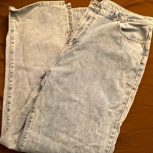 Split Hem Jeans